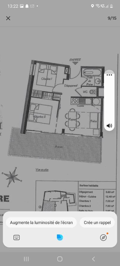 Appartement 35M2 Chamrousse Buitenkant foto